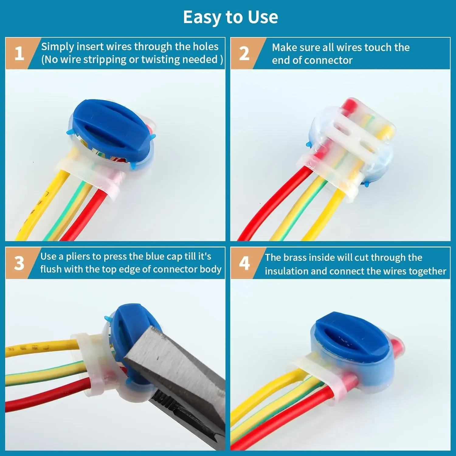 5/10/20pcs Cable Connector Gel - مراجعة Cable Gland Waterproof وسعره