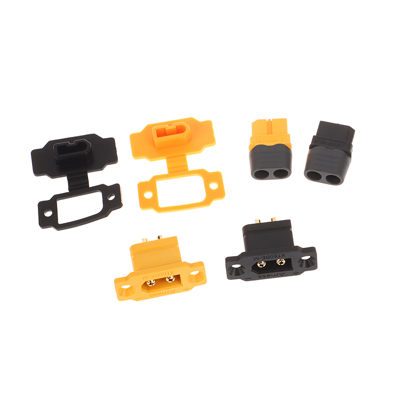 5pcs Black Yellow XT60BE-M Mal - مراجعة Cable Gland Waterproof وسعره