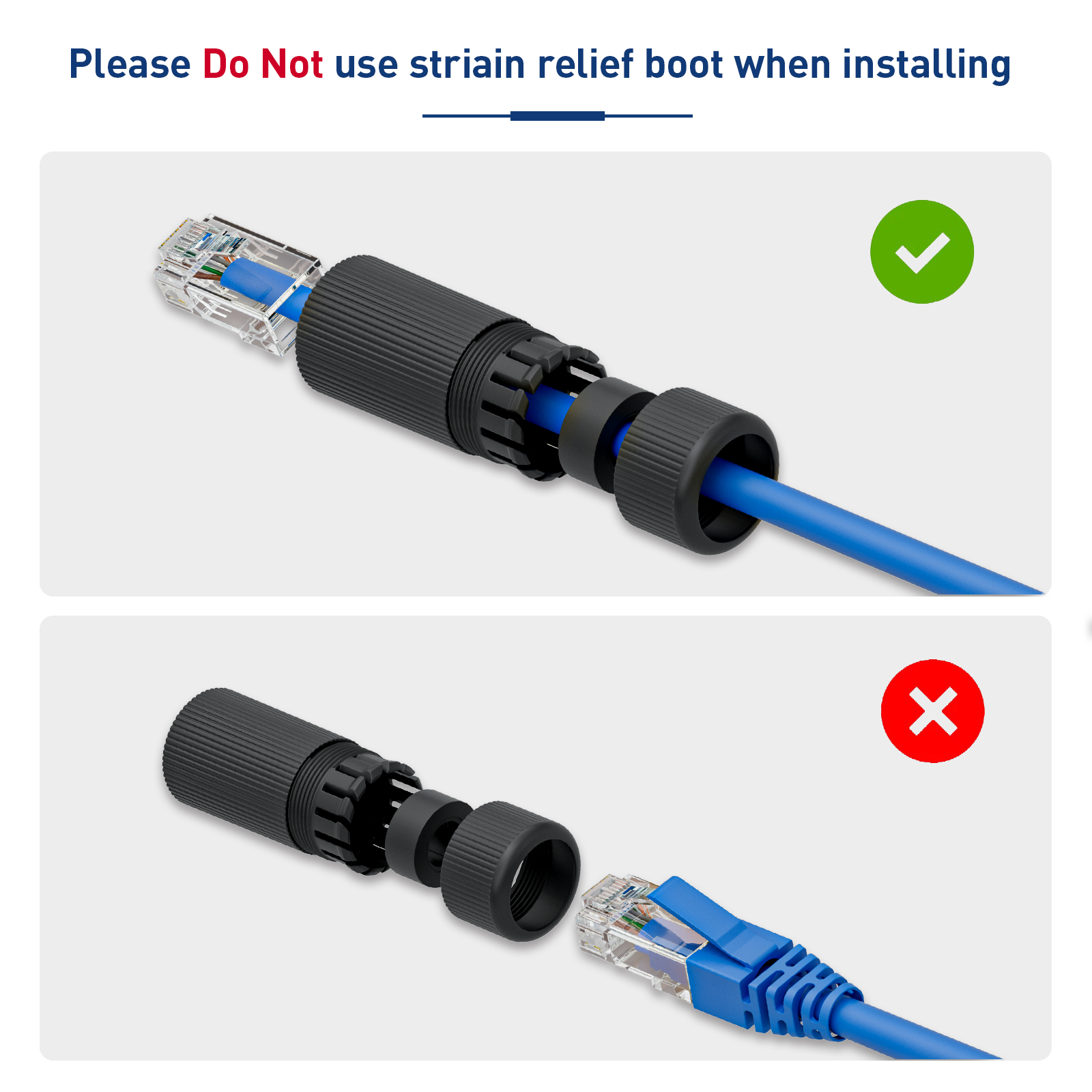 ZoeRax RJ45 Waterproof Coupler - مراجعة Cable Gland Waterproof وسعره