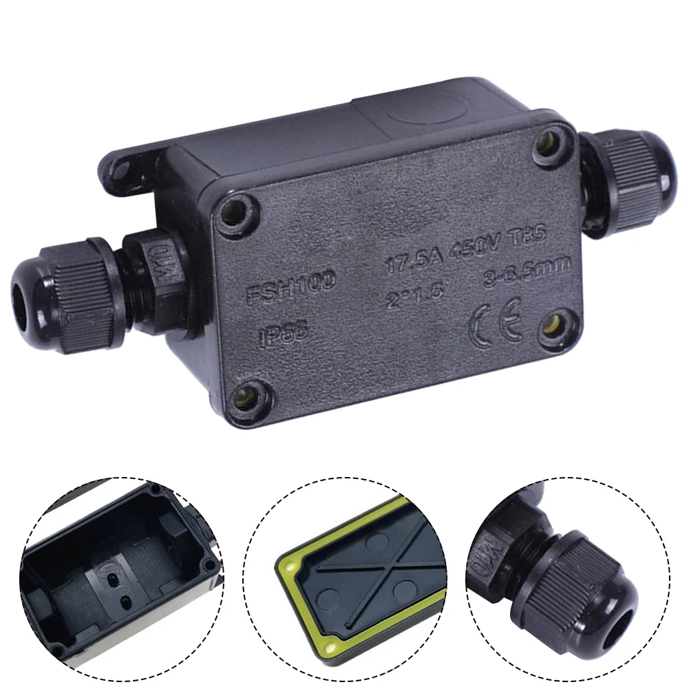 2 Way Outdoor Junction Box Wat - مراجعة Cable Gland Waterproof وسعره